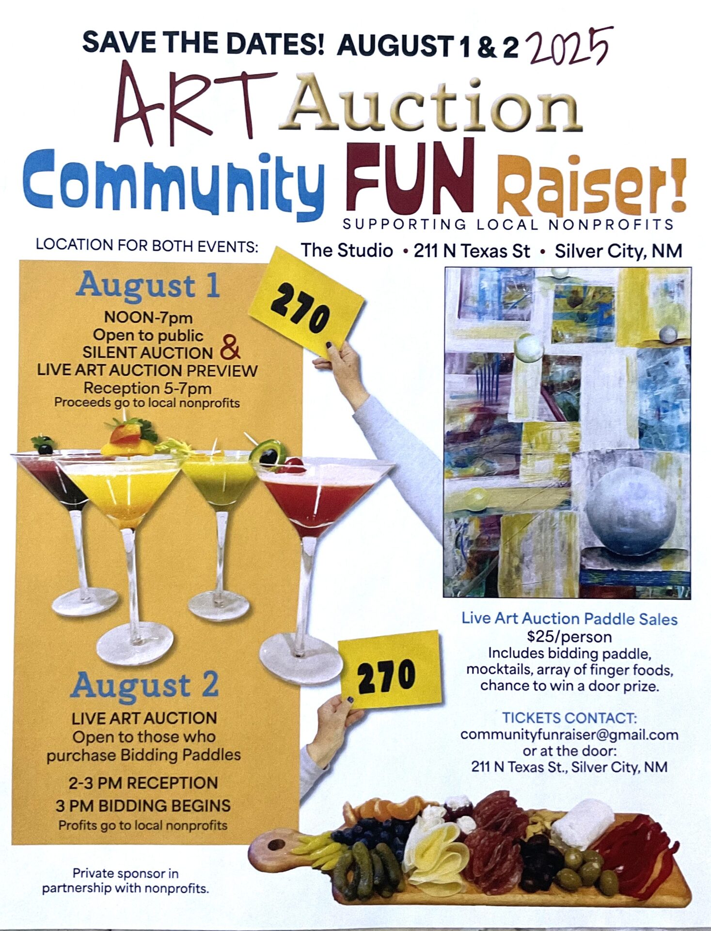 Art Auction Community Fund Raiser